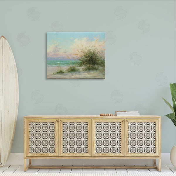 Stupell Industries Martin Figlinski | Summer Beach Grass Sea Waves Wall Art