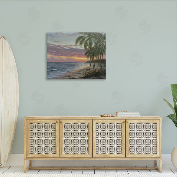 Stupell Industries Martin Figlinski | Summer Beach Palm Trees Wall Art