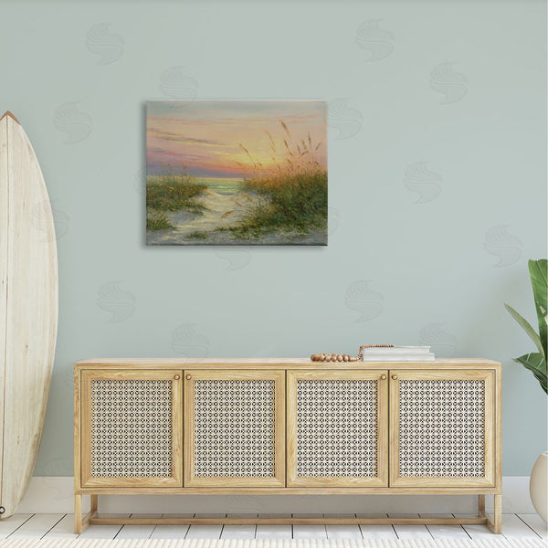 Stupell Industries Martin Figlinski | Sunset Beach Path Reeds Wall Art