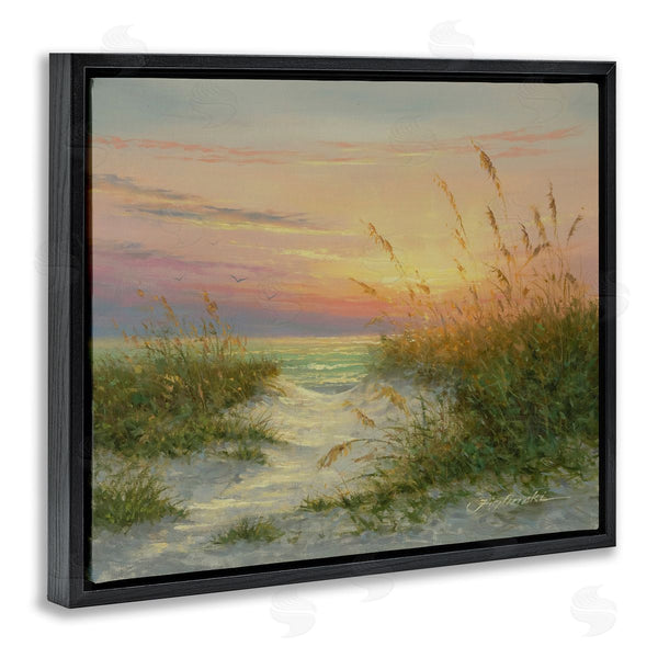 Stupell Industries Martin Figlinski | Sunset Beach Path Reeds Wall Art