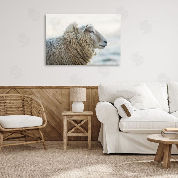 Stupell Industries Martin Podt | Deep Thoughts Sheep Portrait Wall Art