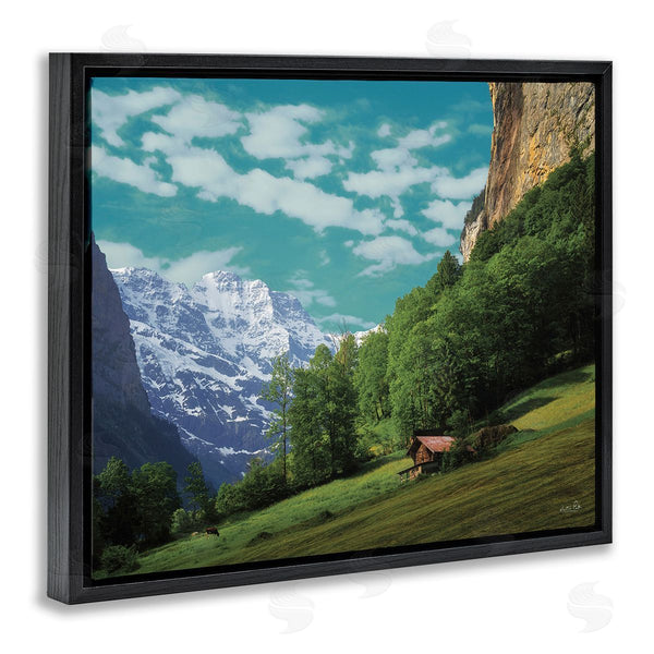 Stupell Industries Martin Podt | Mountain Valley Cottage Wall Art