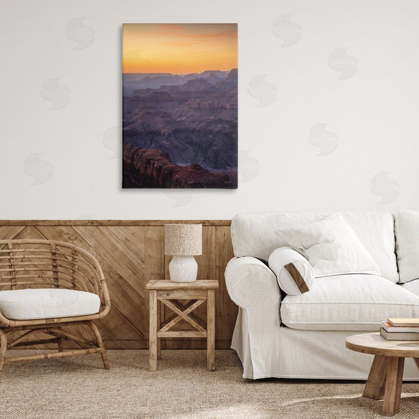 Stupell Industries Martin Podt | Orange Sunset Canyon Wall Art