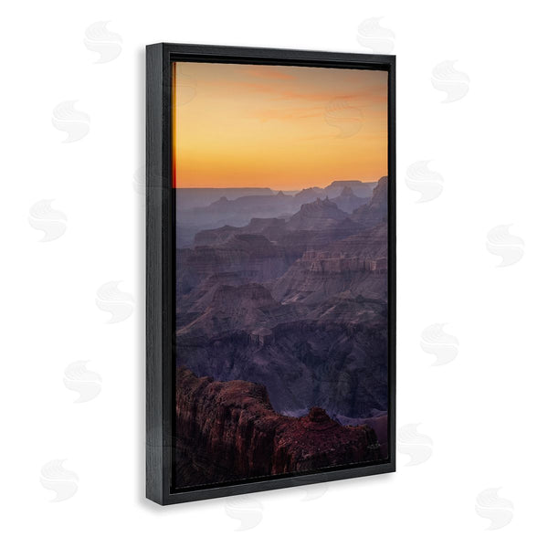 Stupell Industries Martin Podt | Orange Sunset Canyon Wall Art