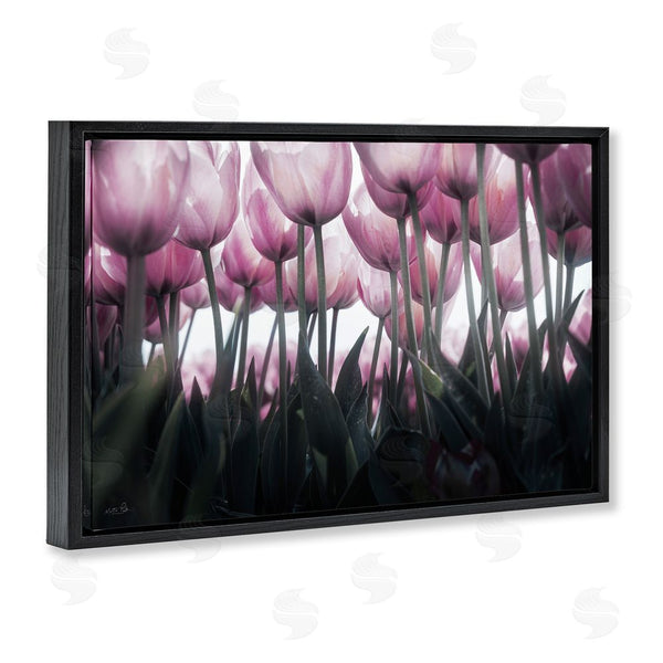 Stupell Industries Martin Podt | Uplifting Purple Tulip Field Wall Art