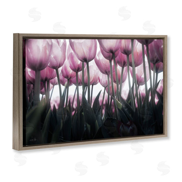 Stupell Industries Martin Podt | Uplifting Purple Tulip Field Wall Art