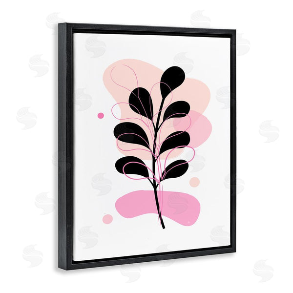 Stupell Industries Martina Pavlova | Abstract Pink Fern Leaf Wall Art