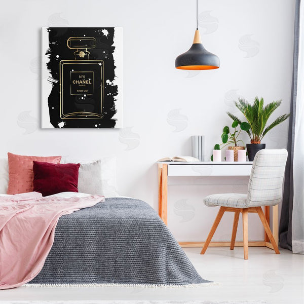 Stupell Industries Martina Pavlova | Black Glam Perfume Wall Art
