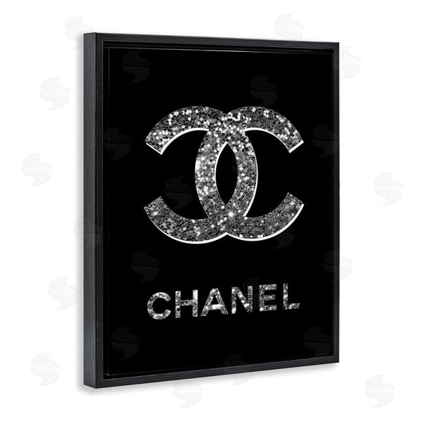 Stupell Industries Martina Pavlova | Black Gleaming Glam Symbol Wall Art