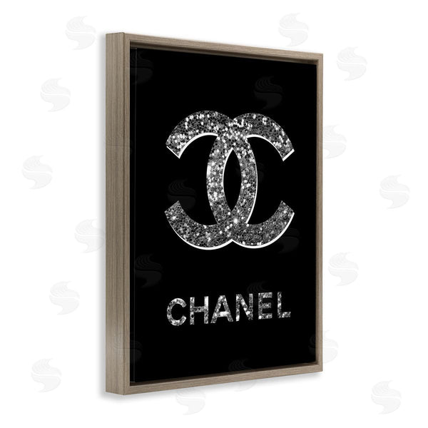 Stupell Industries Martina Pavlova | Black Gleaming Glam Symbol Wall Art