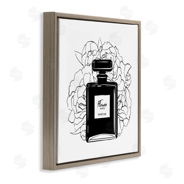 Stupell Industries Martina Pavlova | Black Perfume And Roses