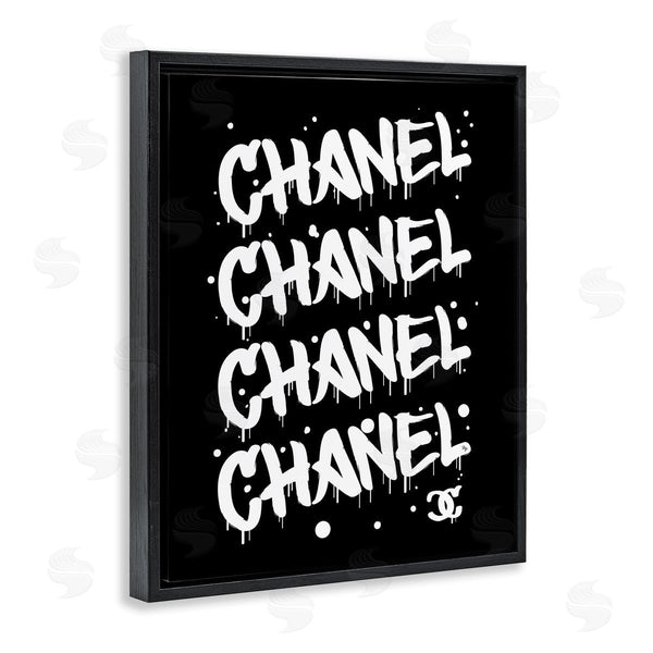 Stupell Industries Martina Pavlova | Black & White Glam Graffiti Wall Art