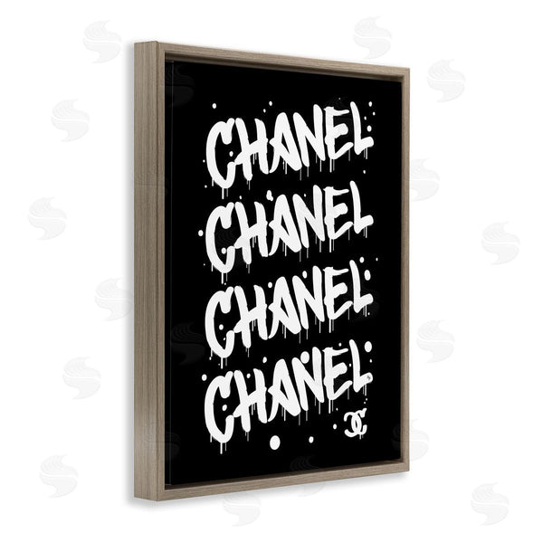 Stupell Industries Martina Pavlova | Black & White Glam Graffiti Wall Art