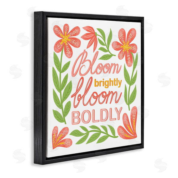 Stupell Industries Martina Pavlova | Bloom Brightly Flower Border
