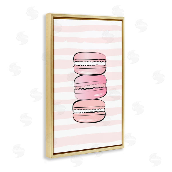 Stupell Industries Martina Pavlova | Blush Pink Macarons