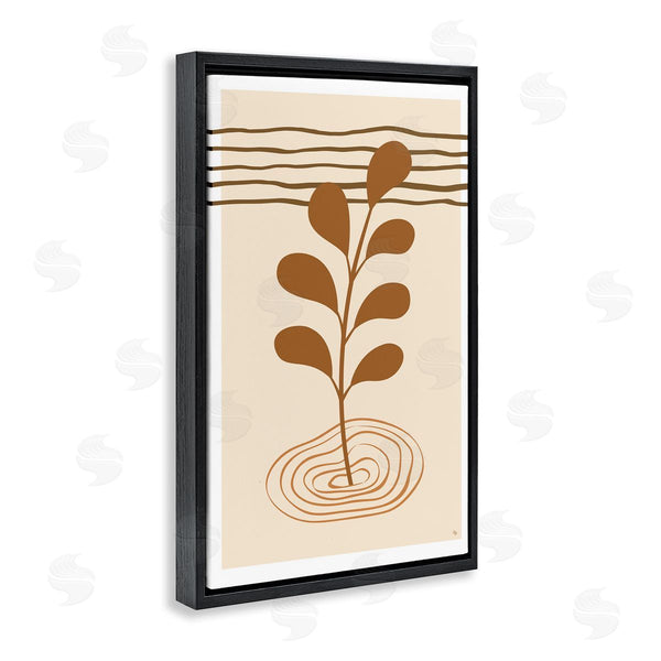 Stupell Industries Martina Pavlova | Boho Leaf Sprig Wall Art