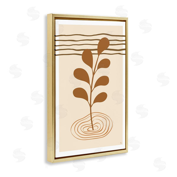 Stupell Industries Martina Pavlova | Boho Leaf Sprig Wall Art