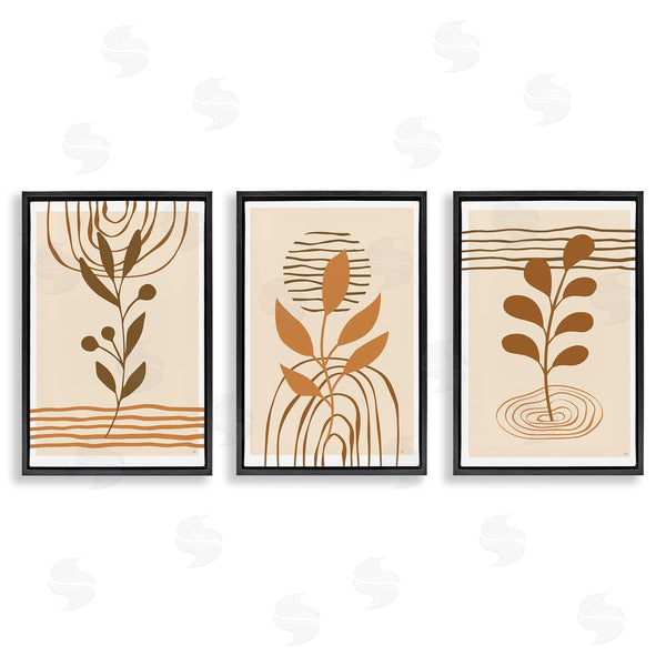 Stupell Industries Martina Pavlova | Boho Sprigs & Line Patterns