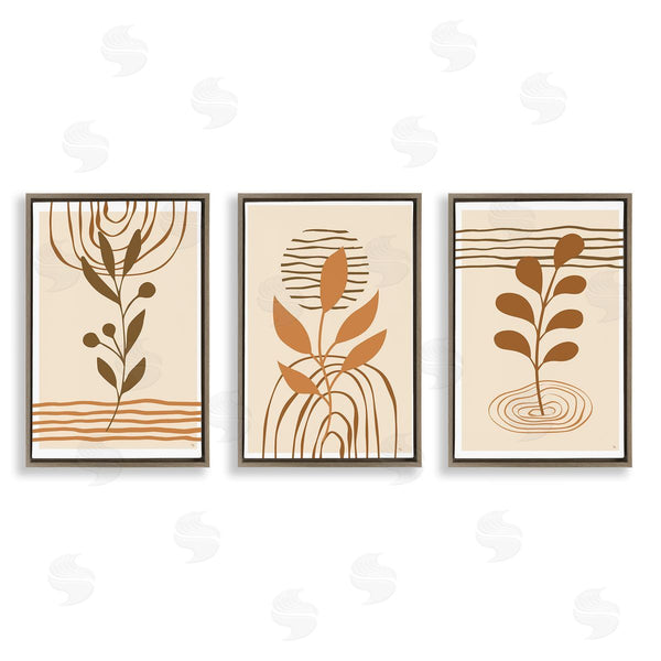 Stupell Industries Martina Pavlova | Boho Sprigs & Line Patterns