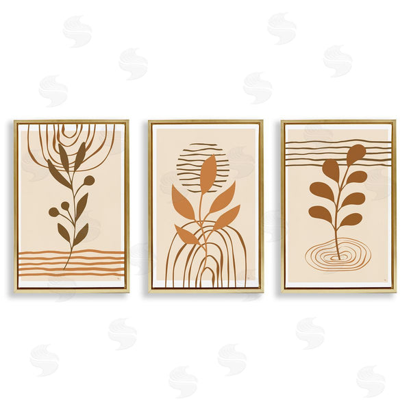 Stupell Industries Martina Pavlova | Boho Sprigs & Line Patterns