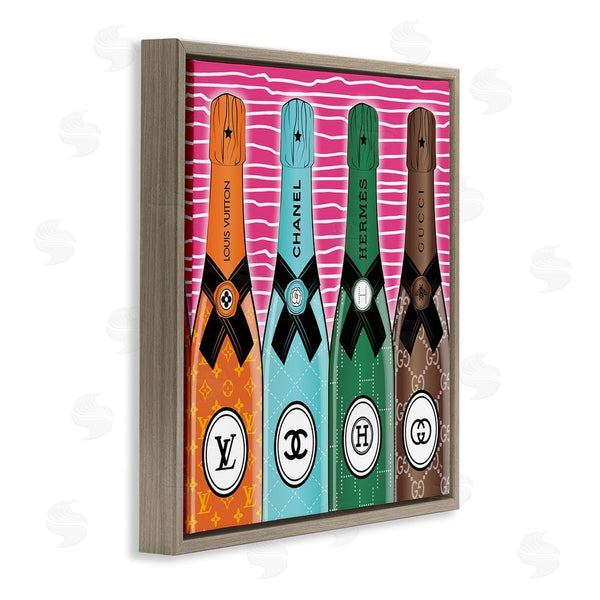 Stupell Industries Martina Pavlova | Bold Glam Bottles Wall Art