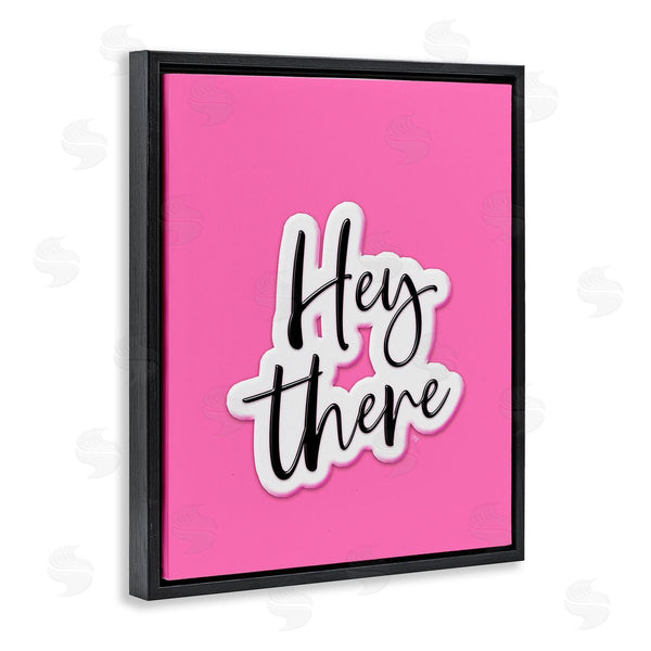 Stupell Industries Martina Pavlova | Bold Hey There Wall Art