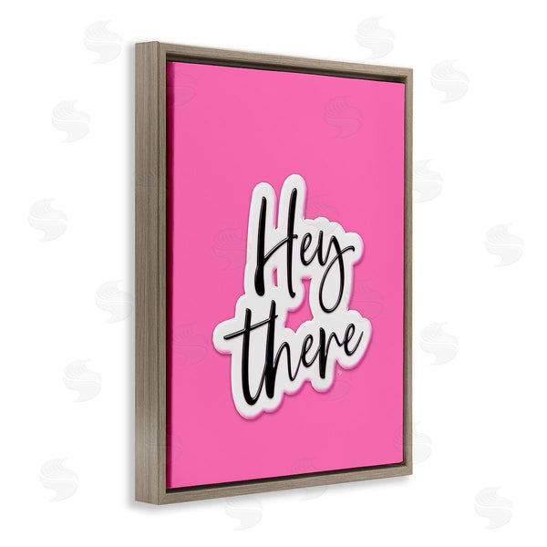Stupell Industries Martina Pavlova | Bold Hey There Wall Art