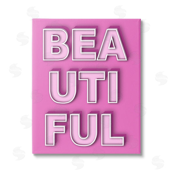 stupell industries Martina Pavlova | Bold Motivational Beautiful Text Wall Art