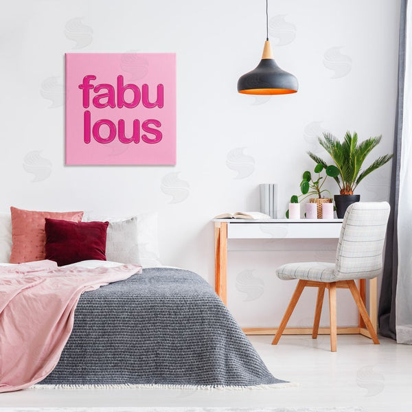 Stupell Industries Martina Pavlova | Bold Pink Fabulous Wall Art