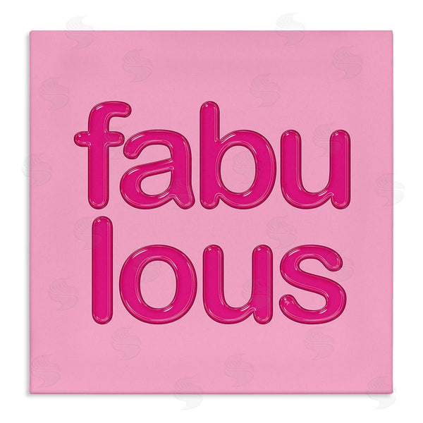 stupell industries Martina Pavlova | Bold Pink Fabulous Wall Art