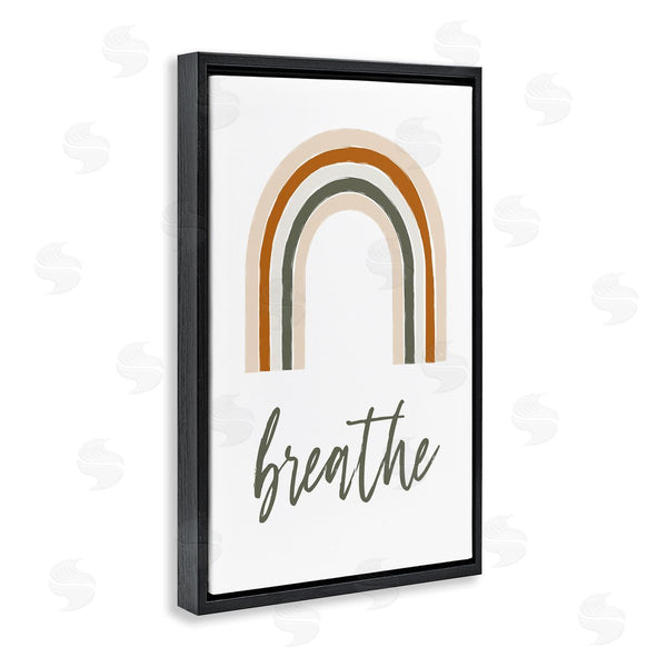 Stupell Industries Martina Pavlova | Breathe With Subtle Earth Tones Wall Art
