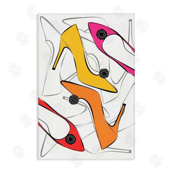 stupell industries Martina Pavlova | Bright Happy Heels