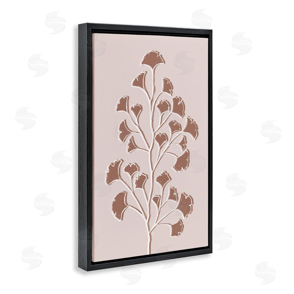 Stupell Industries Martina Pavlova | Brown Gingko Leaves