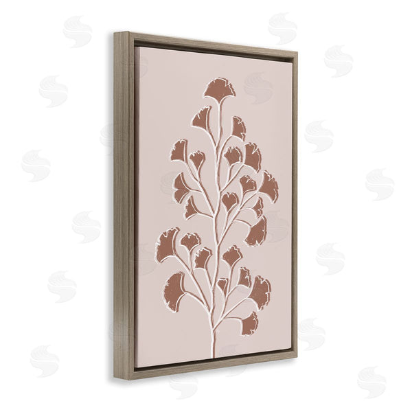 Stupell Industries Martina Pavlova | Brown Gingko Leaves