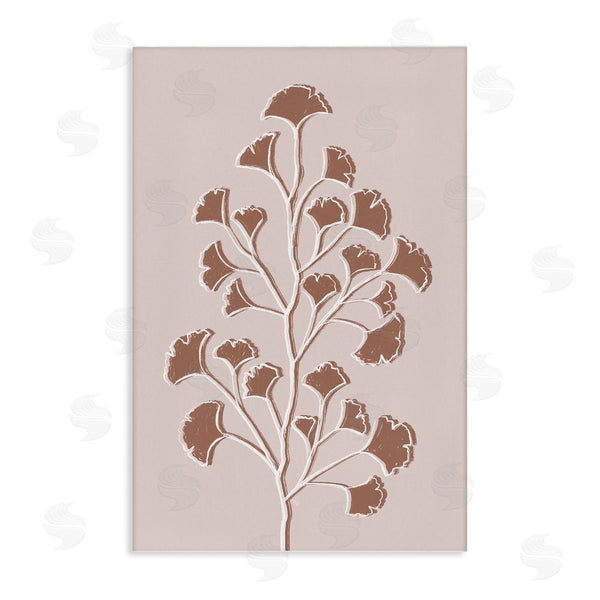 stupell industries Martina Pavlova | Brown Gingko Leaves