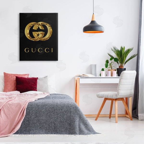 Stupell Industries Martina Pavlova | Chic Black Fashion Symbol Wall Art