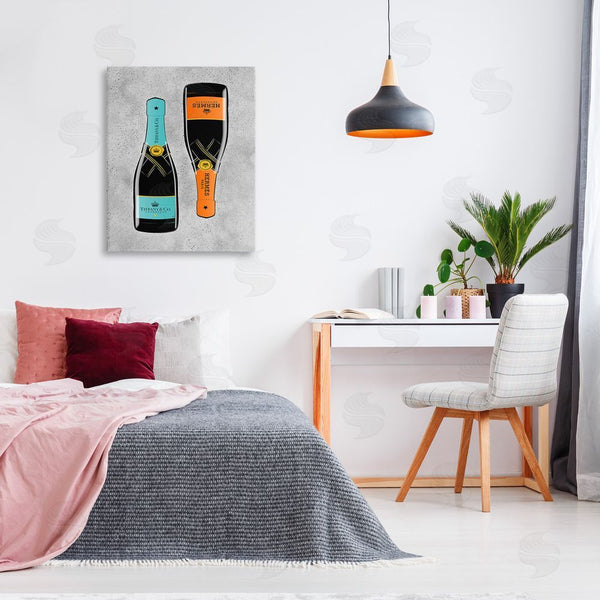 Stupell Industries Martina Pavlova | Chic Glam Champagne Wall Art