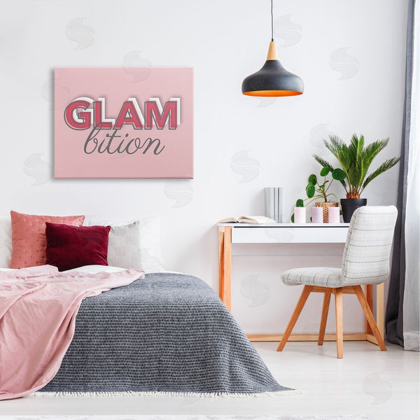 Stupell Industries Martina Pavlova | Chic Glambition Typography Trendy Fashion Text Wall Art