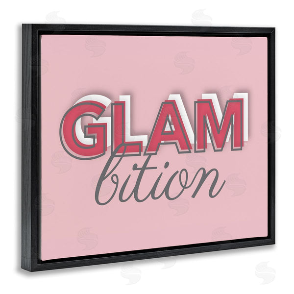 Stupell Industries Martina Pavlova | Chic Glambition Typography Trendy Fashion Text Wall Art