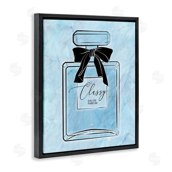 Stupell Industries Martina Pavlova | Classy Blue Perfume Wall Art