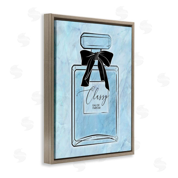 Stupell Industries Martina Pavlova | Classy Blue Perfume Wall Art