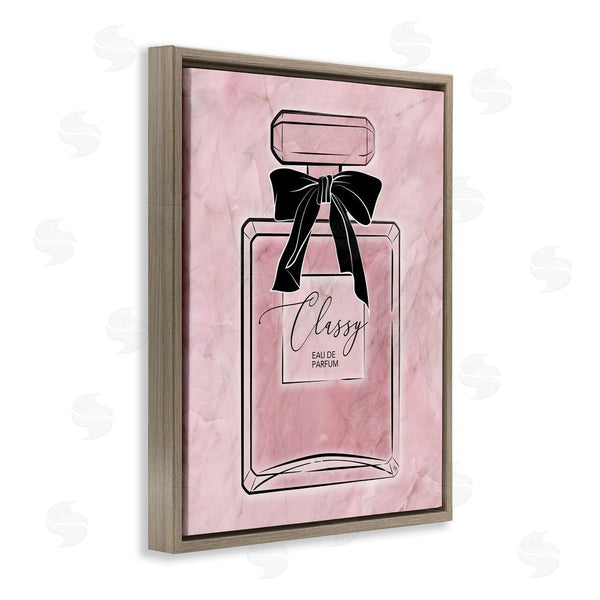 Stupell Industries Martina Pavlova | Classy Pink Perfume Wall Art