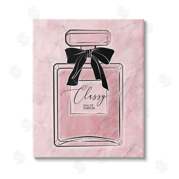 stupell industries Martina Pavlova | Classy Pink Perfume Wall Art