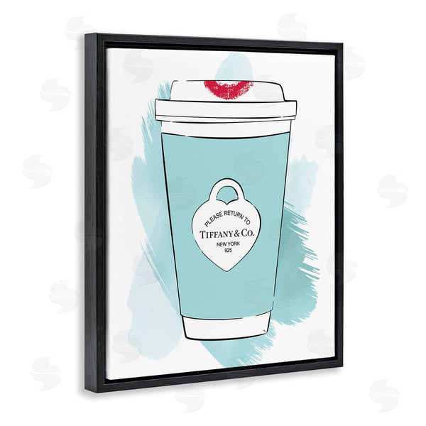 Stupell Industries Martina Pavlova | Coffee With Lipstick Wall Art