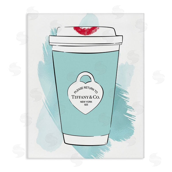 stupell industries Martina Pavlova | Coffee with Lipstick Wall Art