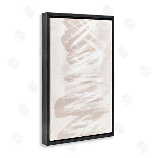 Stupell Industries Martina Pavlova | Contemporary Beige Waves