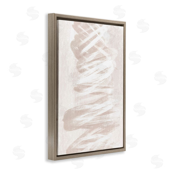 Stupell Industries Martina Pavlova | Contemporary Beige Waves