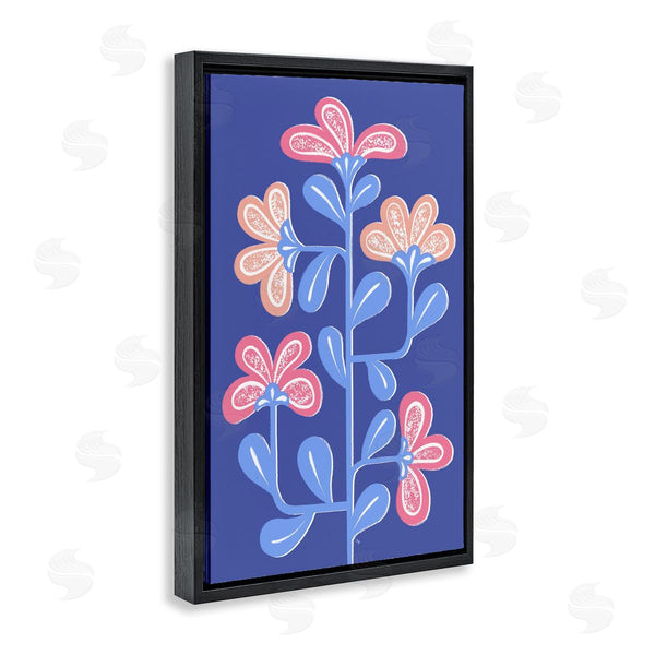 Stupell Industries Martina Pavlova | Contemporary Curved Growing Flowers