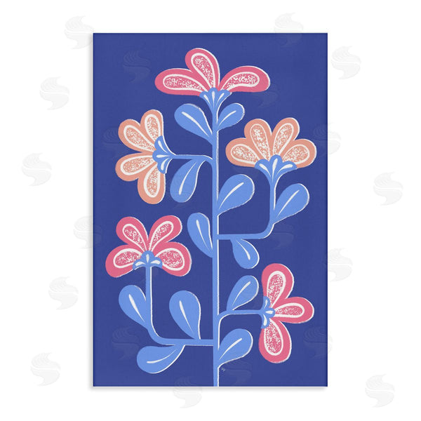 stupell industries Martina Pavlova | Contemporary Curved Growing Flowers