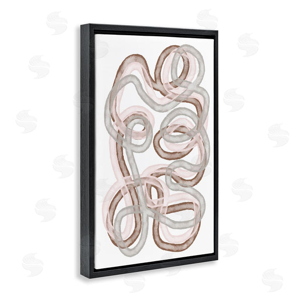 Stupell Industries Martina Pavlova | Contemporary Swirling Neutrals